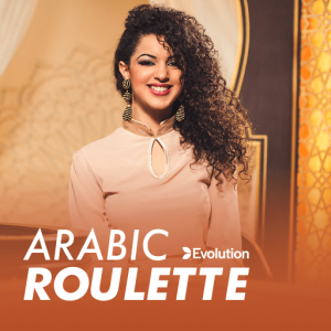 Evolution Arabic Roulette live casino game screenshot
