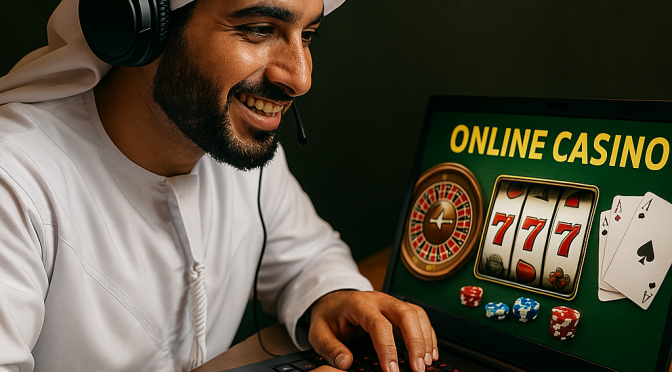 Online casinos in the United Arab Emirates illustration