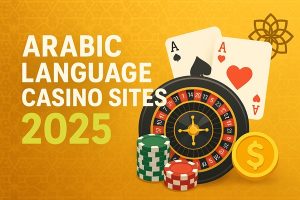 Arabic-language casino websites illustration
