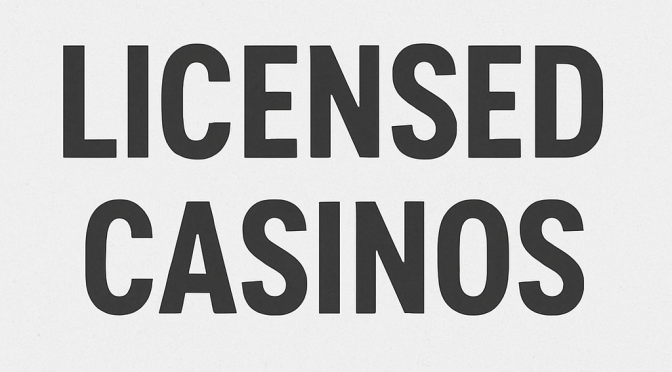 Casino licensing information for Arabic-speaking readers