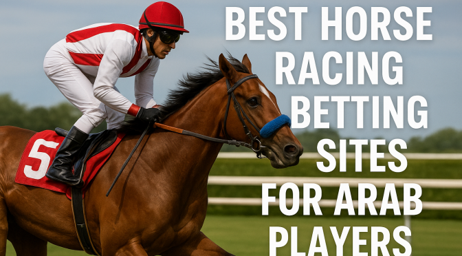 Horse racing betting illustration