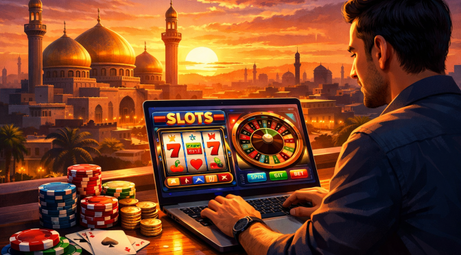 Online casinos in Iraq guide illustration