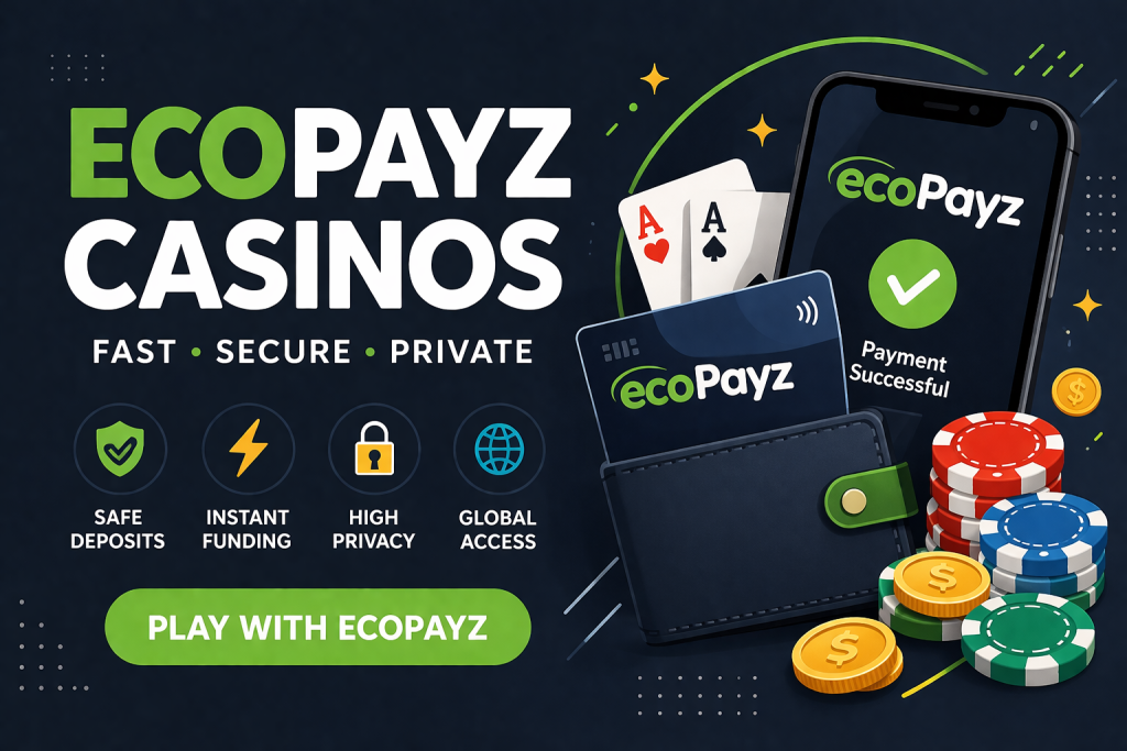 Casinos with Ecopayz