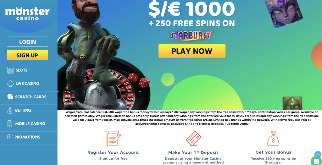 Monster Casino review