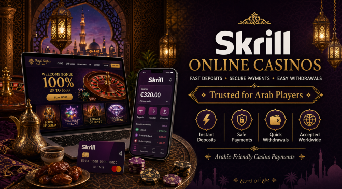 Skrill casino payment illustration