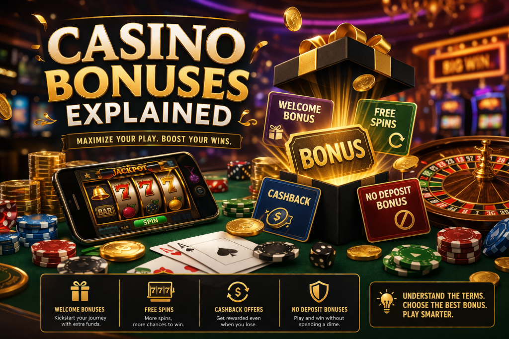 Casino Bonuses Explained