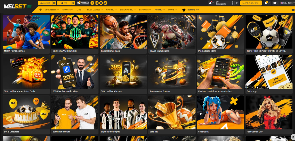 Melbet casino promotions