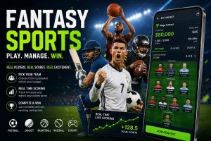 Fantasy sports illustration