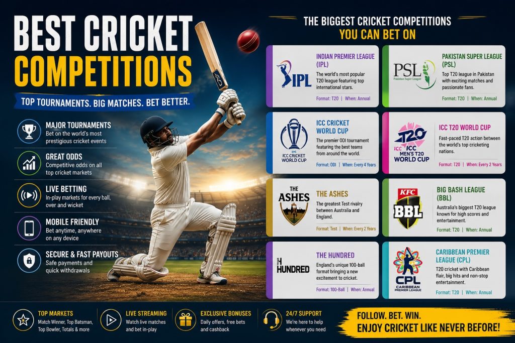 Online cricket betting sites